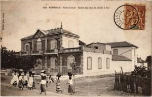 CPA AK SENEGAL Fortier 323 Saint-Louis Ecole des fils de Chefs (68263)