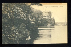 Oglesby, Illinois/IL Postcard, Lovers Leap, Starved Rock State Park