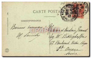 Old Postcard Nice view Chateau Socket Between Pins