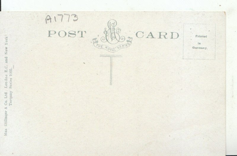 Devon Postcard - Babbacombe Beach - Torquay - Ref 16161A