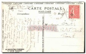 Old Postcard Col du Tourmalet