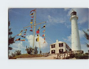 Postcard Gibbs Hill Lighthouse, Bermuda, British Overseas Territory