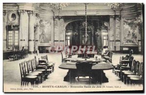 Old Postcard Monte Carlo Casino New playroom