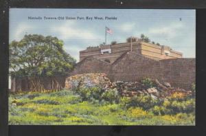 Martello Towers,Old Union Fort,Key West,FL Postcard 