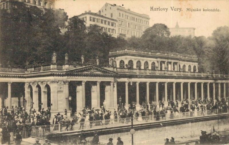 Czech Republic Karlovy Vary Mlynska kolonada 02.22