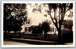 K16/ Watch Hill Rhode Island RPPC Postcard c1910 Residence Home 90