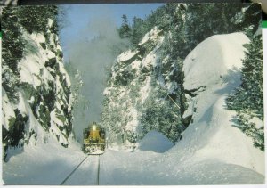 Canada The Snowy Train Algoma Canyon - unposted