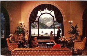 Postcard HOTEL SCENE Banff Alberta AB AI8509