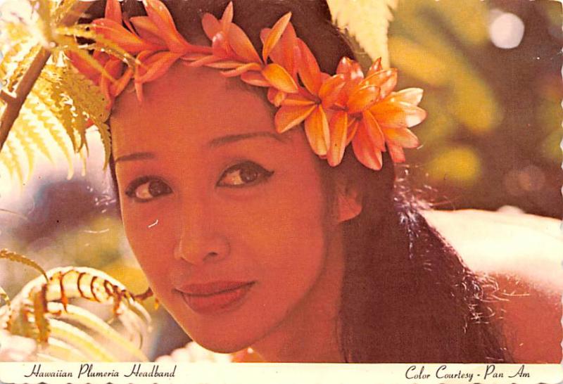 Hawaiian Plumeria Headband - 