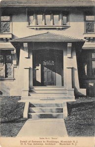 Stucco Residence Montclair, New Jersey DS Van Antwerp Architect Antique Postcard