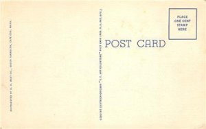 NOBSKA LIGHT Woods Hole, Cape Cod, MA Lighthouse c1940s Linen Vintage Postcard 