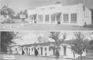 CHILHOWEE STEAK HOUSE & MOTEL CHATTANOOGA TENNESSEE DEXTER PRESS POSTCARD 1940s