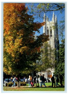 c1960s The Duke Chapel Duke University Durham North Carolina NC Postcard