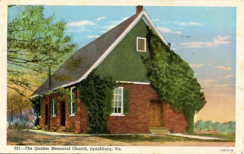 VA - Lynchburg. The Quaker Memorial Church