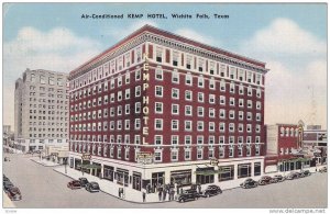 Air- Conditioned Kemp Hotel, Wichita Falls,  Texas, PU-1942