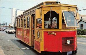 Virginia Beach Virginia 1970s Postcard VA Beach Transit Trolley Bus