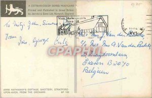 Postcard Modern Anne Hathaways Cottage Stratford upon Avon Shottery from the ...