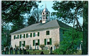 Postcard - The Old Stone Church, Lewisburg, West Virginia, USA