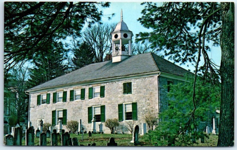 Postcard - The Old Stone Church, Lewisburg, West Virginia, USA