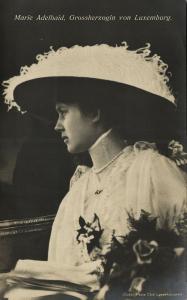 Grand Duchess Marie-Adélaïde of Luxembourg (1910s) RPPC (1)