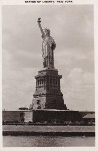 New York City The Statue Of Liberty Real Photo