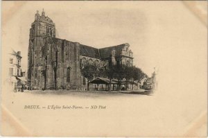 CPA DREUX L'Eglise Saint-Pierre (1201321)