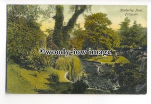 tq0641 - Cornwall - Inside Kimberley Park by the Stream - Postcard