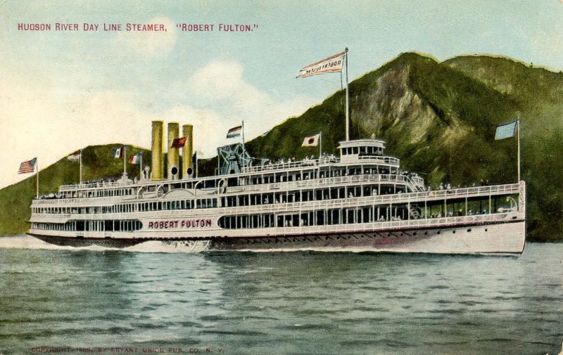 Hudson River Day Line - SS Robert Fulton