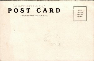 Vtg 1900s Public School No. 28 Wilmington Delaware DE Postcard