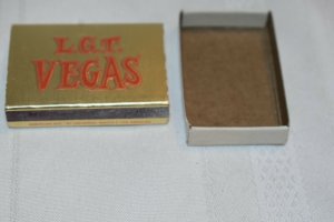 L.G.T. Vegas Gold Matchbox