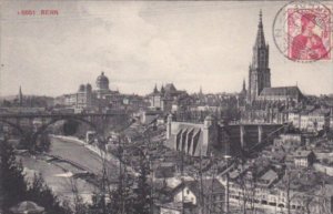 Switzerland Bern Panorama 1910