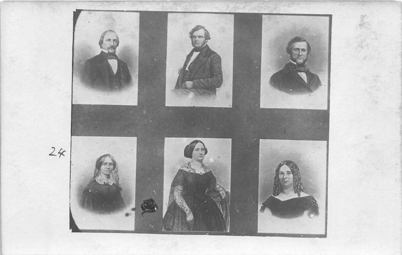 G9/ Minneapolis Minnesota RPPC Postcard c1910 Early Settlers Men Women 4