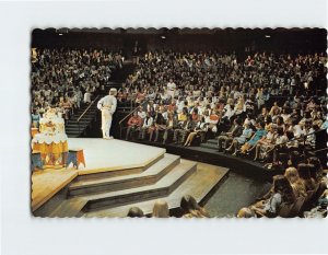 Postcard Barry MacGregor Talking to a Student Audience, Stratford, Canada