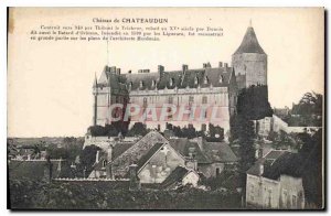 Old Postcard Chateau de Chateaudun