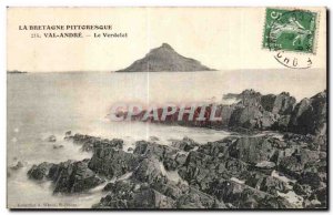 Old Postcard Brittany Picturesque Val Andre The Verdelet