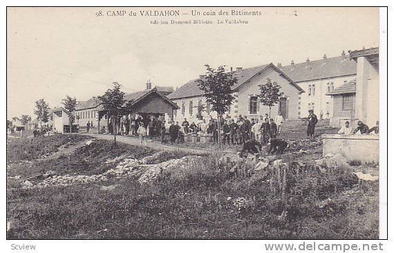 Un Coin Des Batiments, Camp Du Valdahon (Doubs), France, 1900-1910s