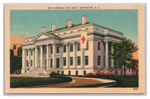 Washington D. C. American Red Cross Postcard