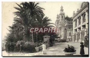 VINTAGE POSTCARD Monte Carlo the CasinoÂ 