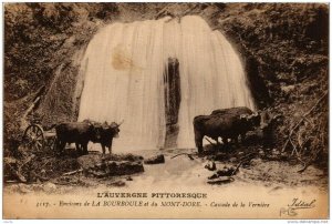 CPA Env. de La BOURBOULE et du MONT-DORE Cascade de la Verniere (722051)