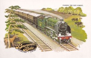 Bournemouth Belle At The New Forest 50th Anniversary FDC Postcard
