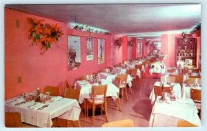 NEW YORK CITY, NY ~ Belgian Cuisine LE COQ HARDI Restaurant c1960s Postcard