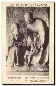 Postcard Old Wine Harvest Grape juice Challand Nuits Saint Georges The first ...