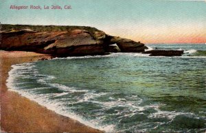 California La Jolla Allegator Rock