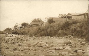 Rocky Point Warwick RI Rhode Island c1910 Real Photo Postcard