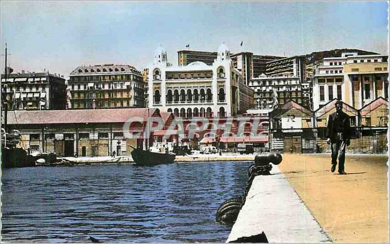 Postcard Modern Algiers on General Government and the Prefecture visited the ...