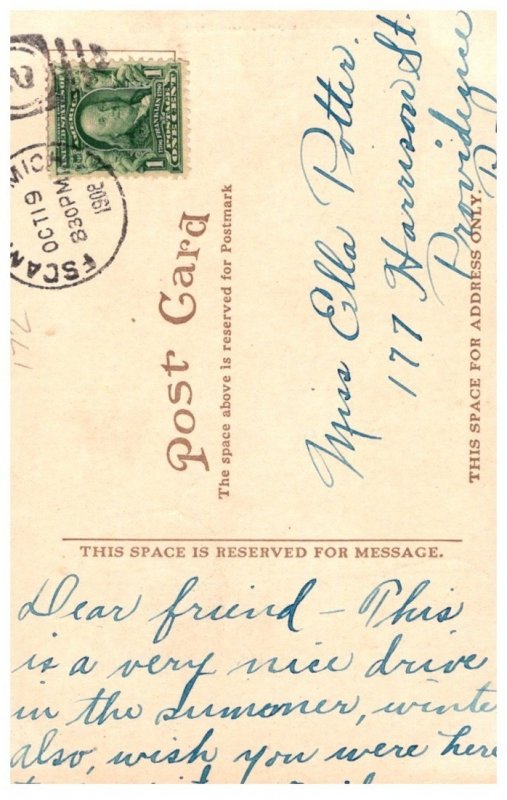 Michigan Escanaba and Gladstone road