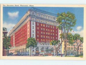 Linen HOTEL SCENE Worcester Massachusetts MA B4198