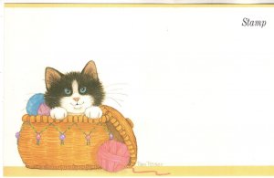 Cat in a Basket of Wool