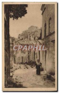 Old Postcard The Bouches du Rhone Les Baux The great charm of Bauz for artist...