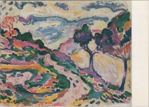 Art Postcard - Artist Georges Braque, Landschaft Bei La Ciotat RR17483